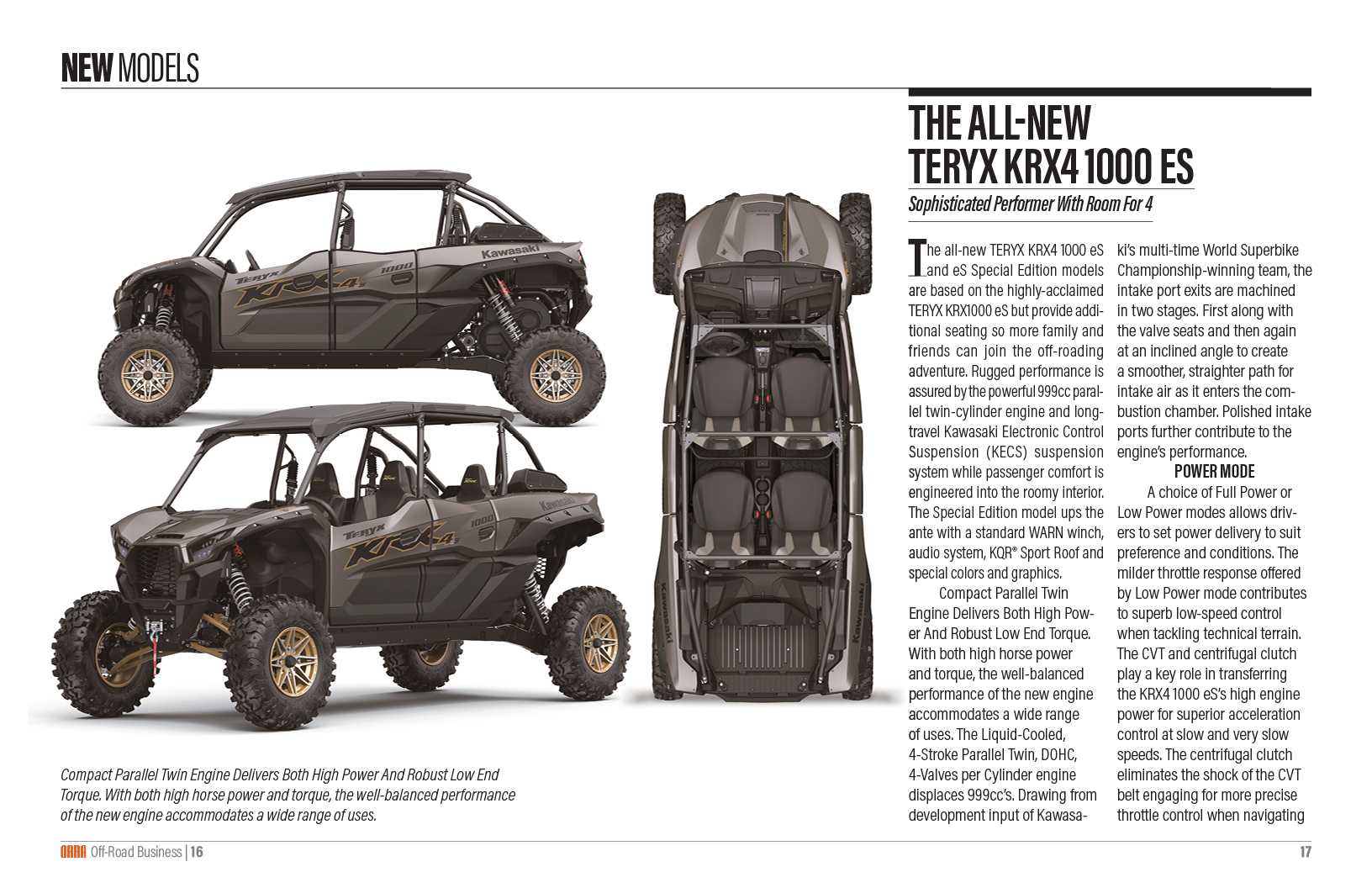 The All-New Teryx KRX4 1000 eS